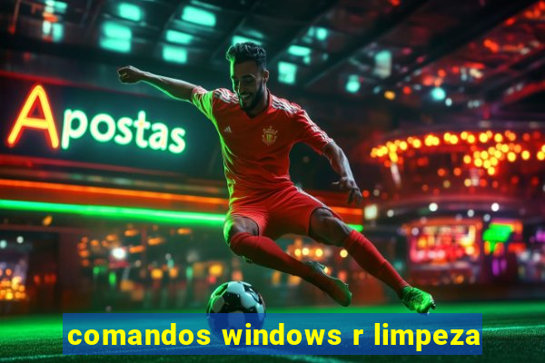 comandos windows r limpeza